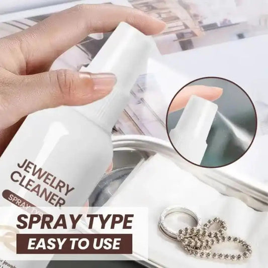 100ml Jewelry Cleaner Diamond Silver Gold Jewelry Cleaning Spray Multifunction Cleaner Non-Toxic