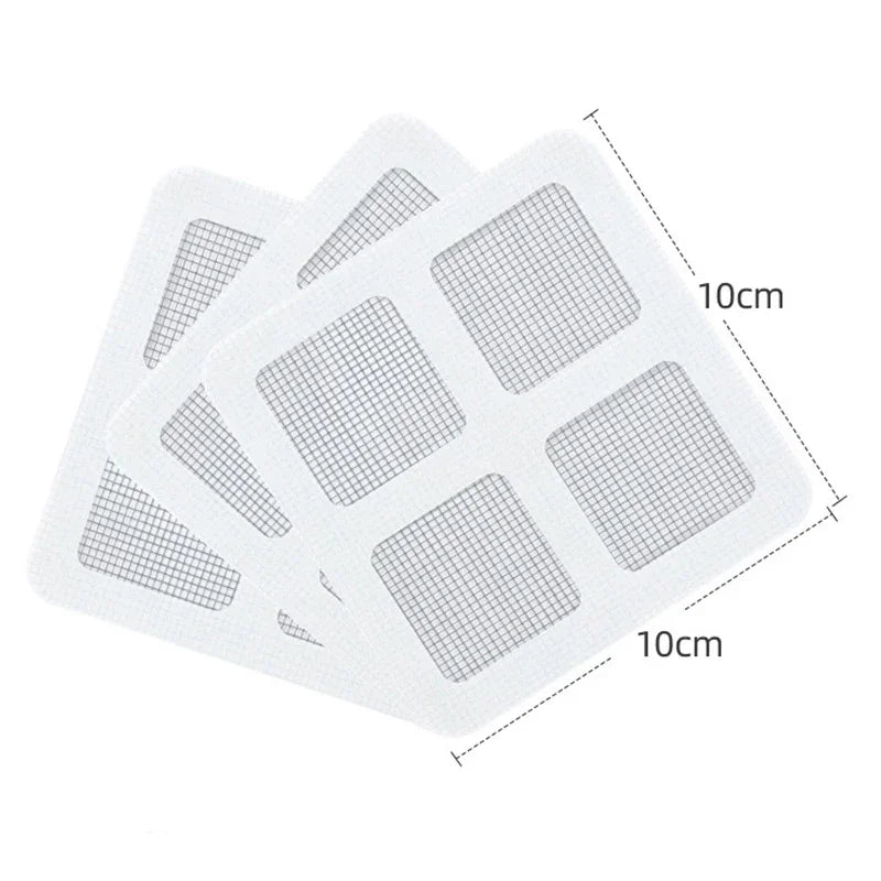 Disposable Shower Drain Hair Catcher Mesh Shower Drain Covers Floor Sink Strainer