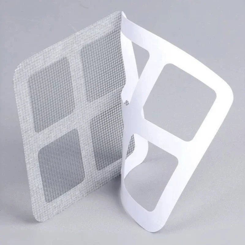 Disposable Shower Drain Hair Catcher Mesh Shower Drain Covers Floor Sink Strainer