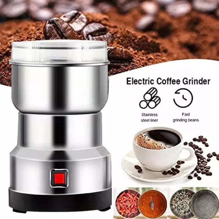 "All-in-One Electric Coffee Grinder: Your Multi-Tasking Companion"