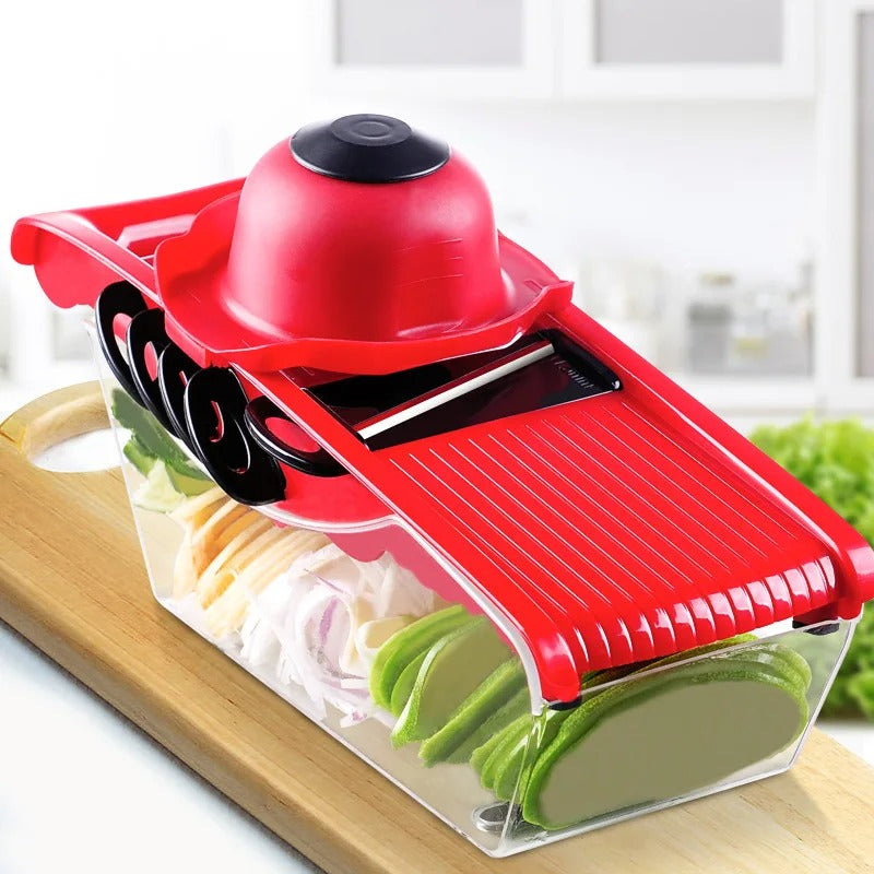 Master Chef Prep: 10-in-1 Veggie Slicer & Cutter