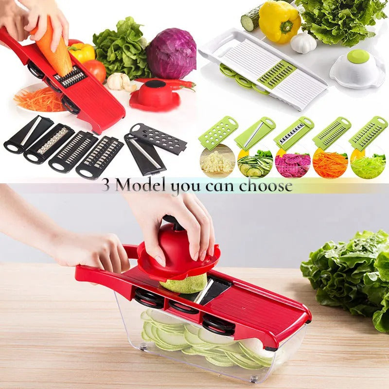 Master Chef Prep: 10-in-1 Veggie Slicer & Cutter