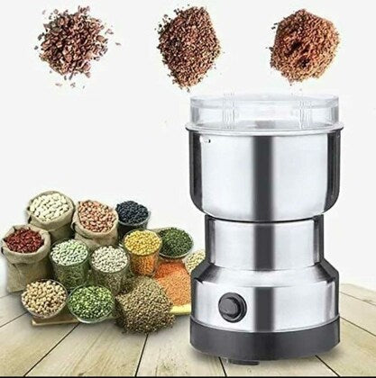 "All-in-One Electric Coffee Grinder: Your Multi-Tasking Companion"